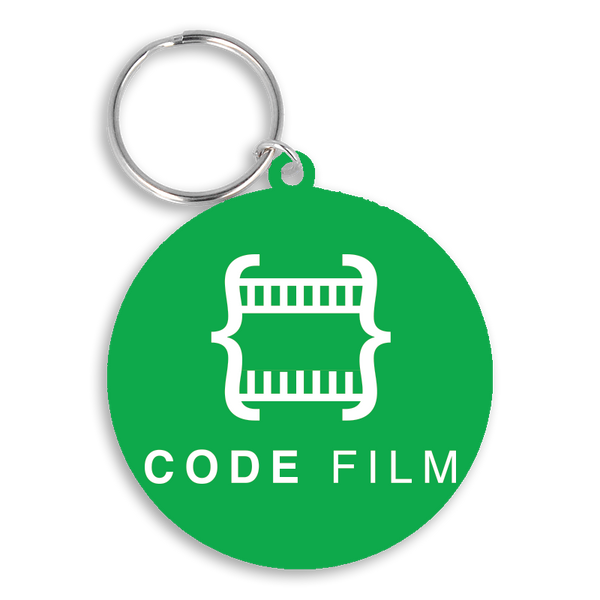 Recycled 55mm Circle Keyring