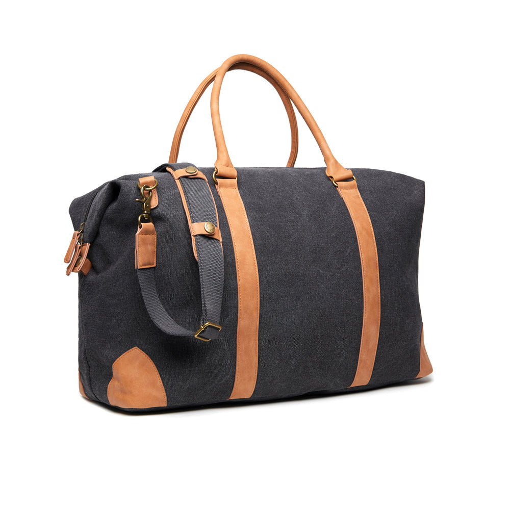 Branded VINGA Bosler RCS recycled canvas duffelbag