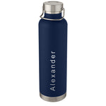 Branded Thor 1 L copper vacuum insulated water bottle