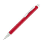 TRAVIS SOFT FEEL ball pen with chrome trim