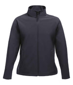 Regatta Ladies Ablaze Printable Soft Shell Jacket Navy/Navy