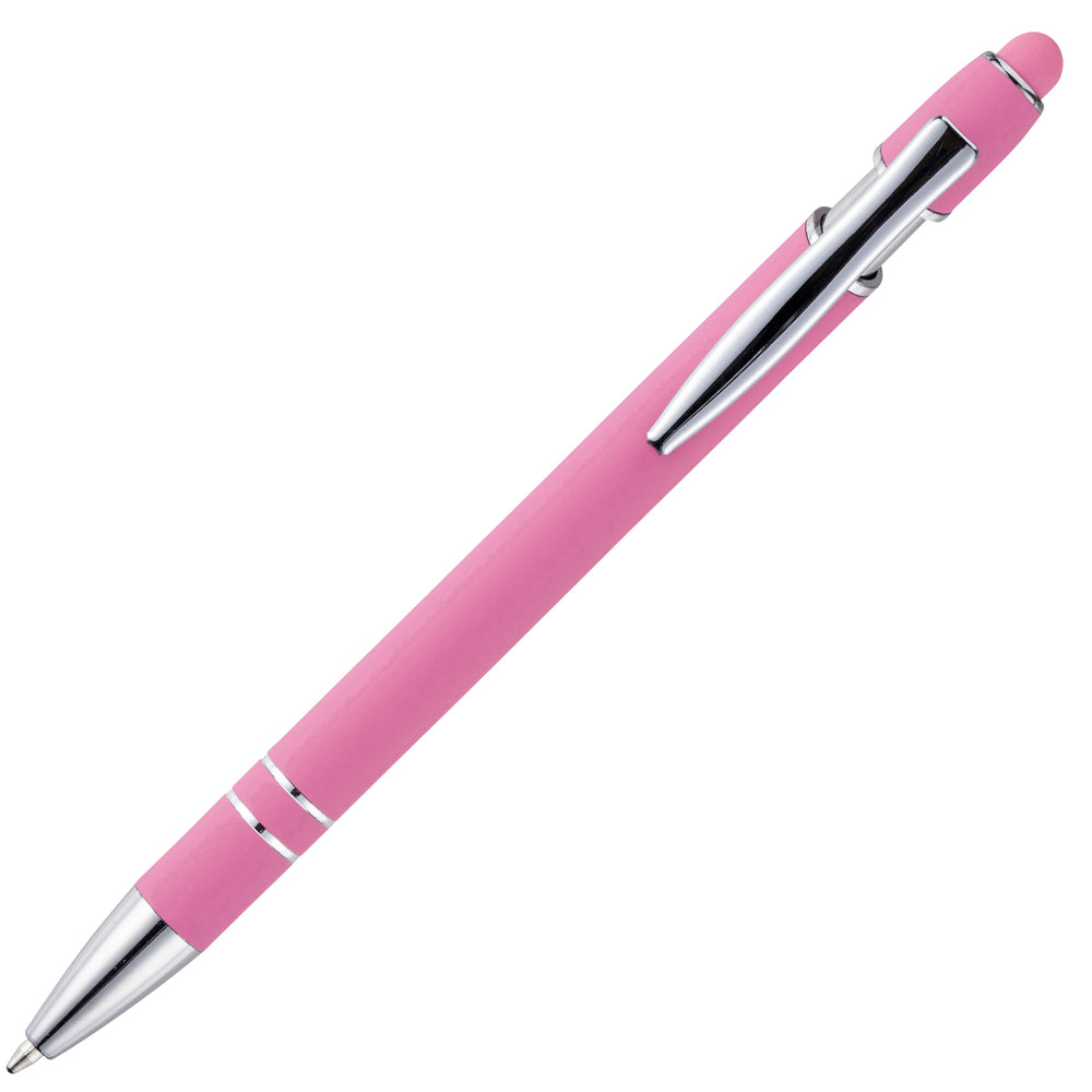 Branded NIMROD TROPICAL SOFT FEEL stylus ball pen