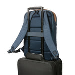 Branded Impact AWARE™ 300D two tone deluxe 15.6" laptop backpack