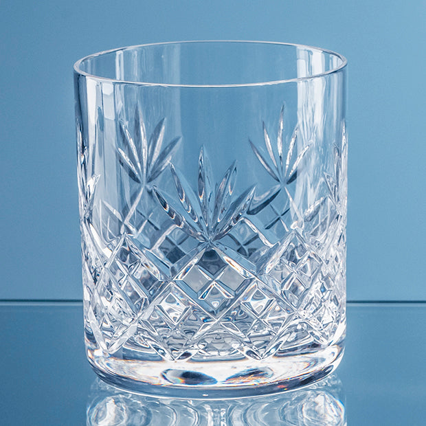Branded 400ml Blenheim Lead Crystal Full Cut Whisky Tumbler