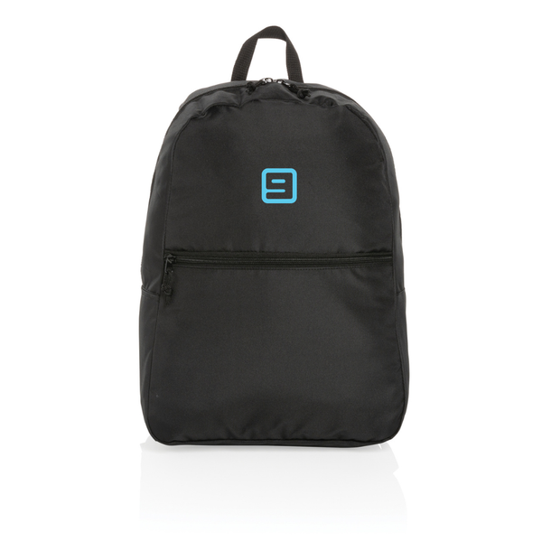 Branded Impact AWARE™ RPET lightweight backpack