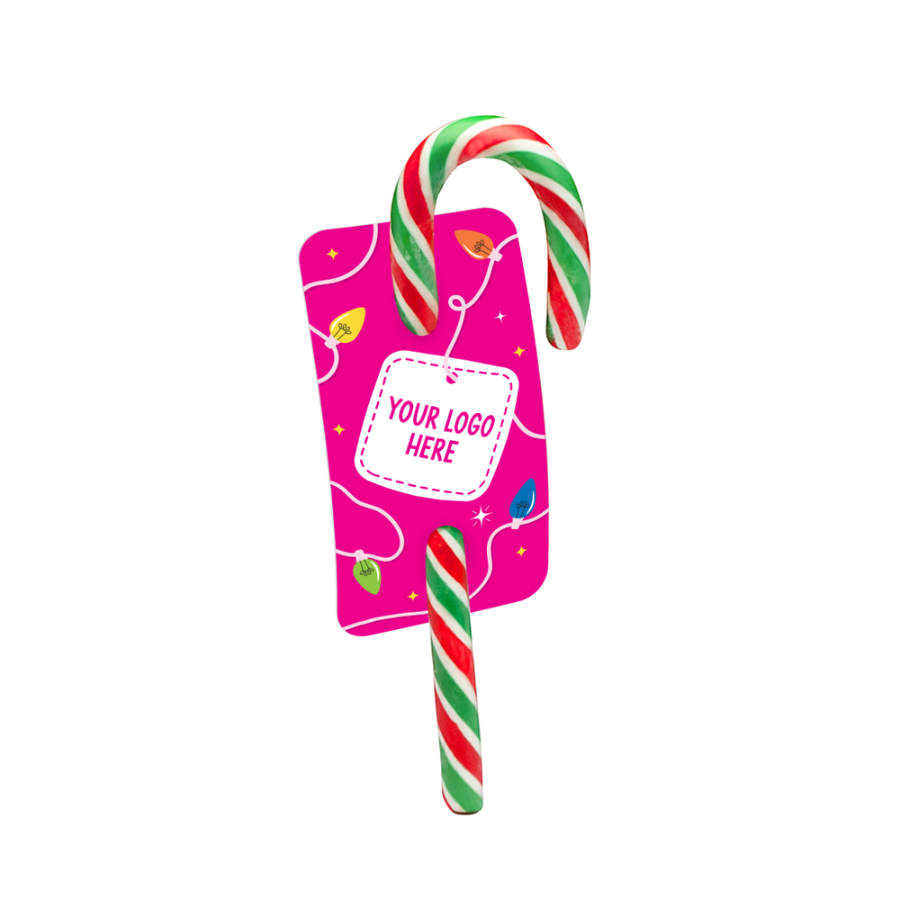 Branded Peppermint Candy Cane