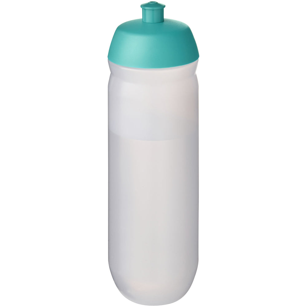 Branded HydroFlex™ Clear 750 ml squeezy sport bottle