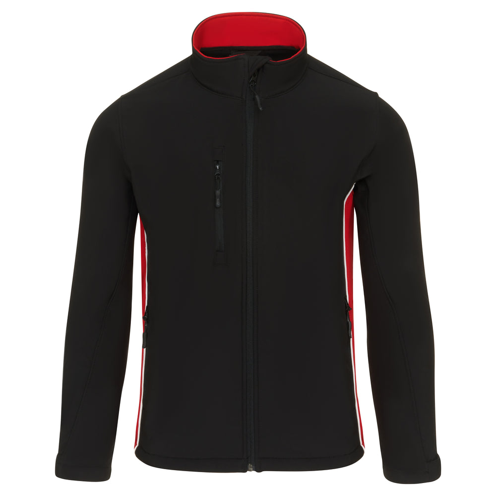 Orn Silverswift Two Tone Softshell Jacket Black/Red