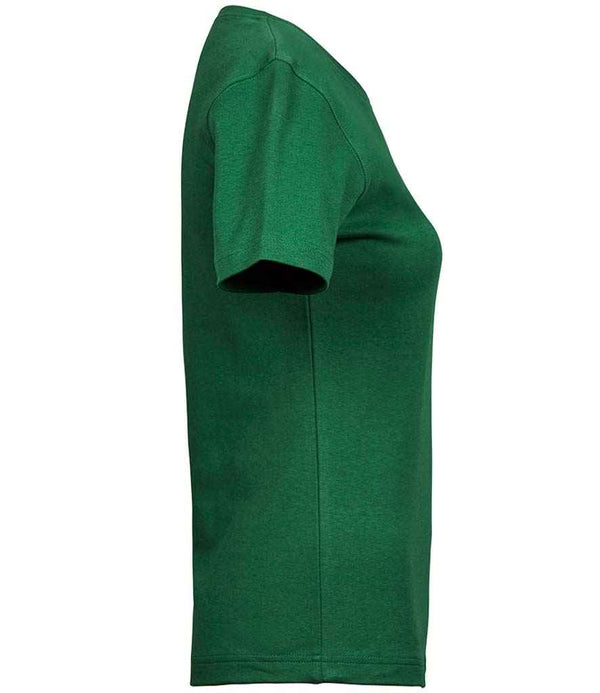 Tee Jays Ladies Interlock T-Shirt Forest Green