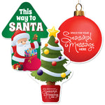 Floor Media in a Festive Theme