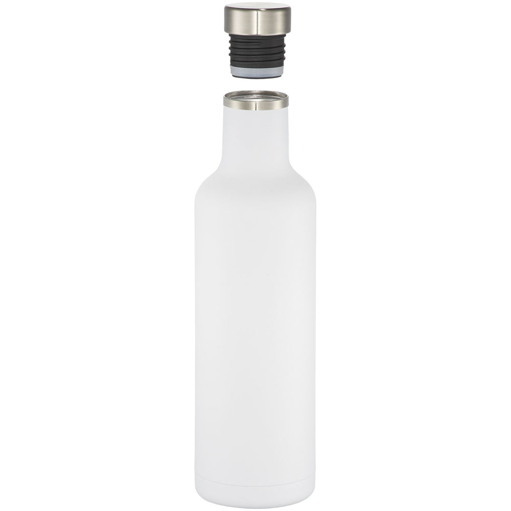Branded Pinto 750 ml copper vacuum insulated bottle