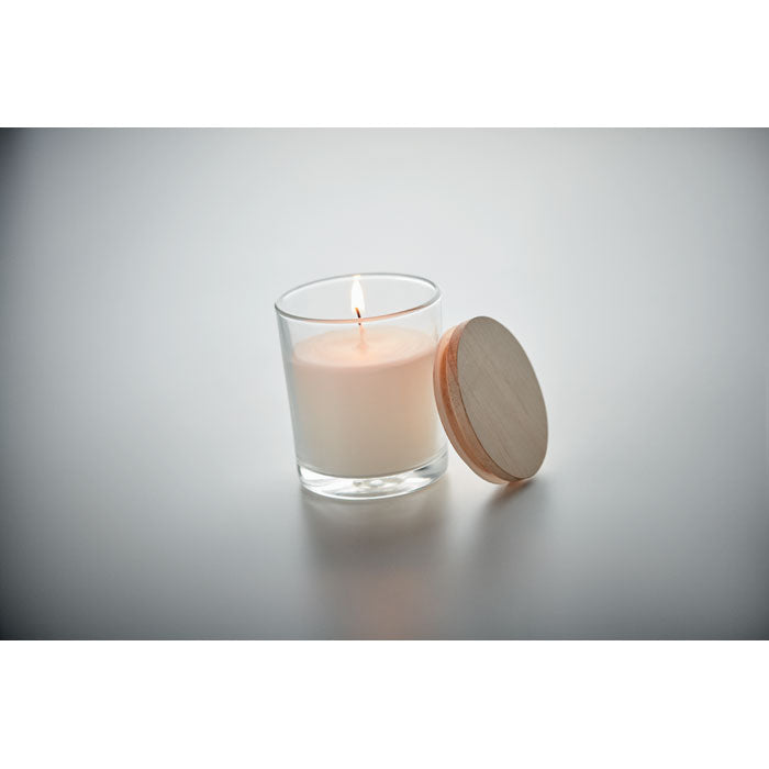 Branded Vanilla fragranced candle 7cm