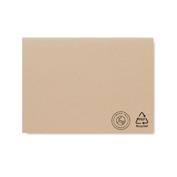 Branded Recycled paper memo set