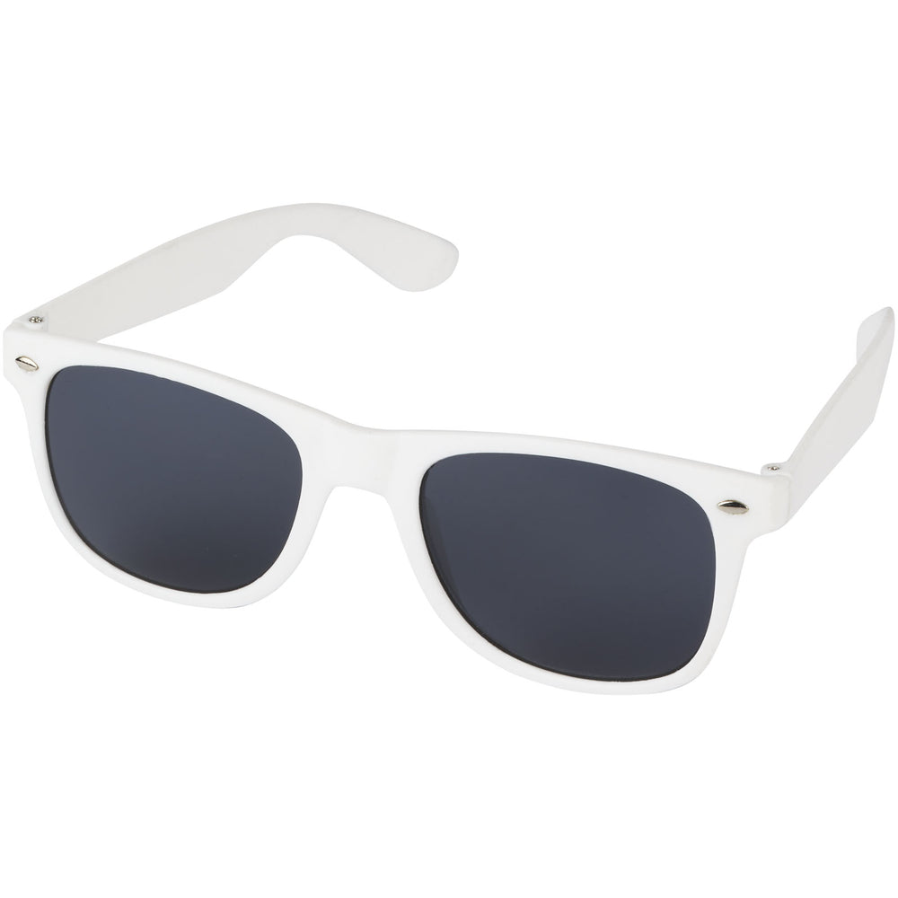 Branded Sun Ray recycled plastic sunglasses