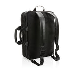 Branded Swiss Peak Aware™ executive 2-in-1 laptop backpack
