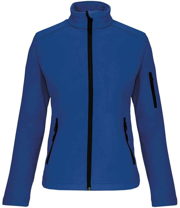 Kariban Ladies Soft Shell Jacket Dark Royal Blue