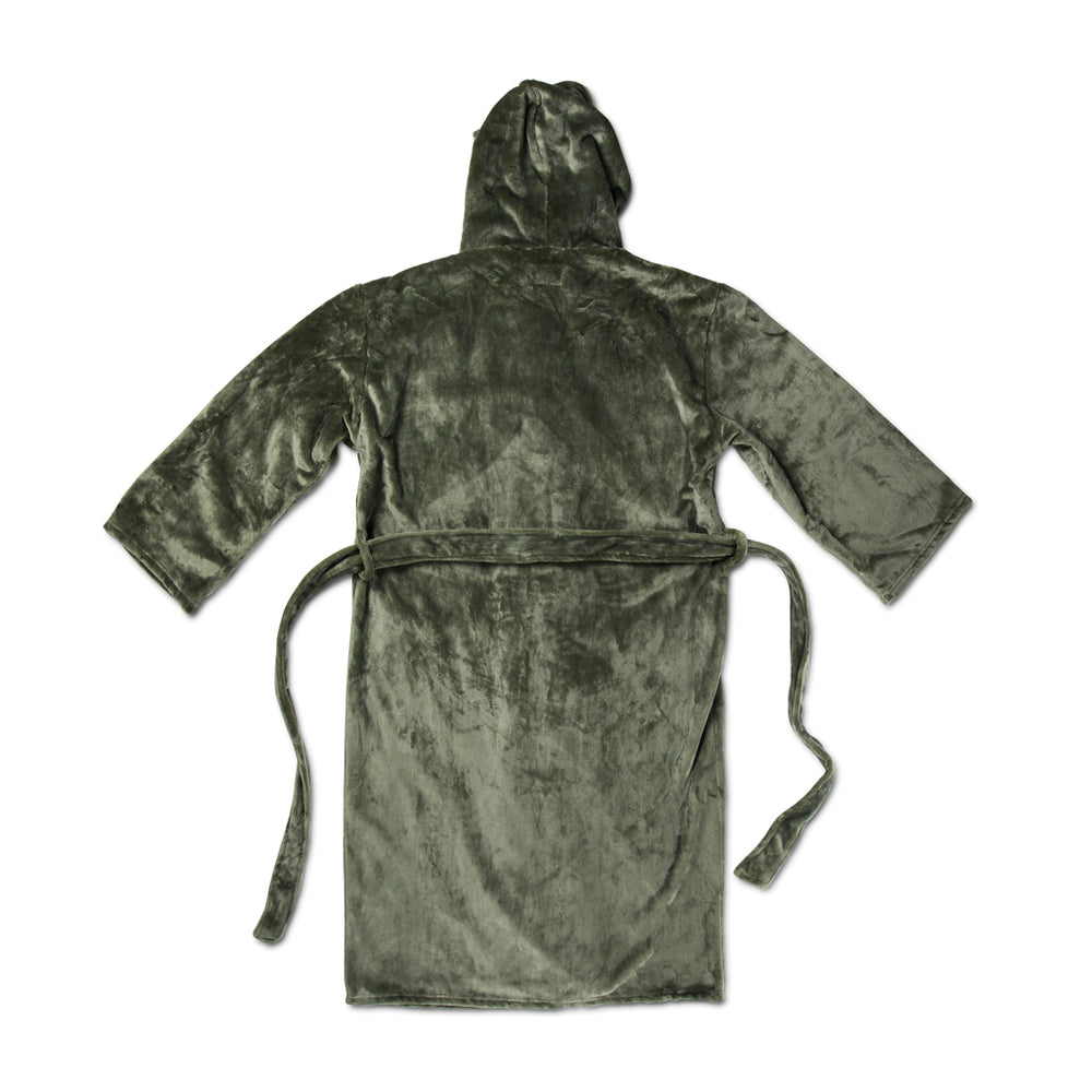Branded VINGA Louis luxury plush GRS RPET robe size S-M