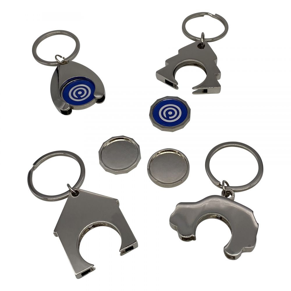 Tree Shaped Trolley Coin Holder (UK Stock)