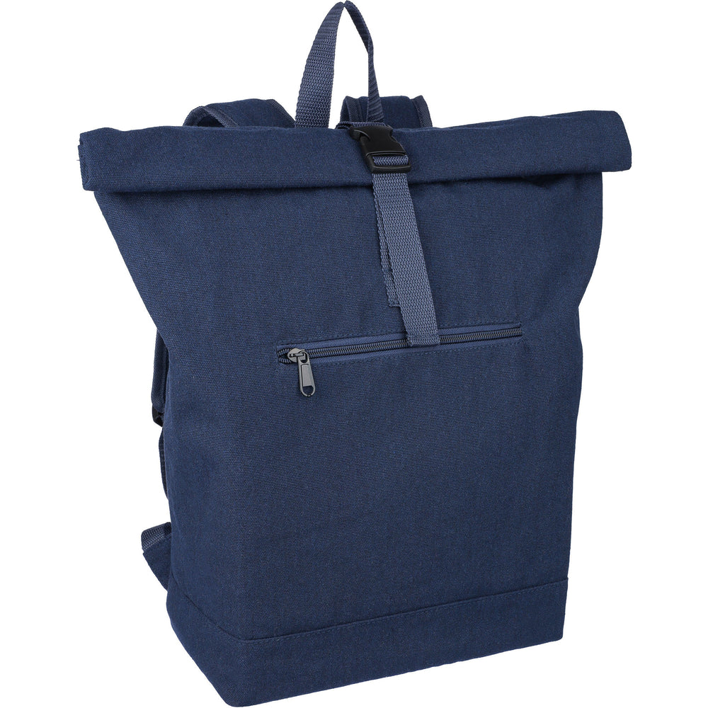 The Thaddeus - Recycled rolltop backpack (330gsm/9.73oz)