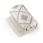 MALEK. Multifunctional bath towel (350g/m²) made of cotton and recycled cotton