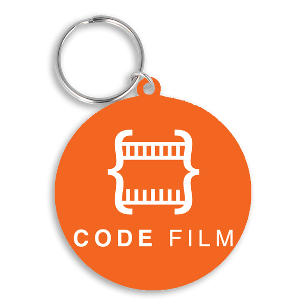 Recycled 55mm Circle Keyring