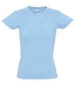 SOL'S Ladies Imperial Heavy T-Shirt Sky Blue