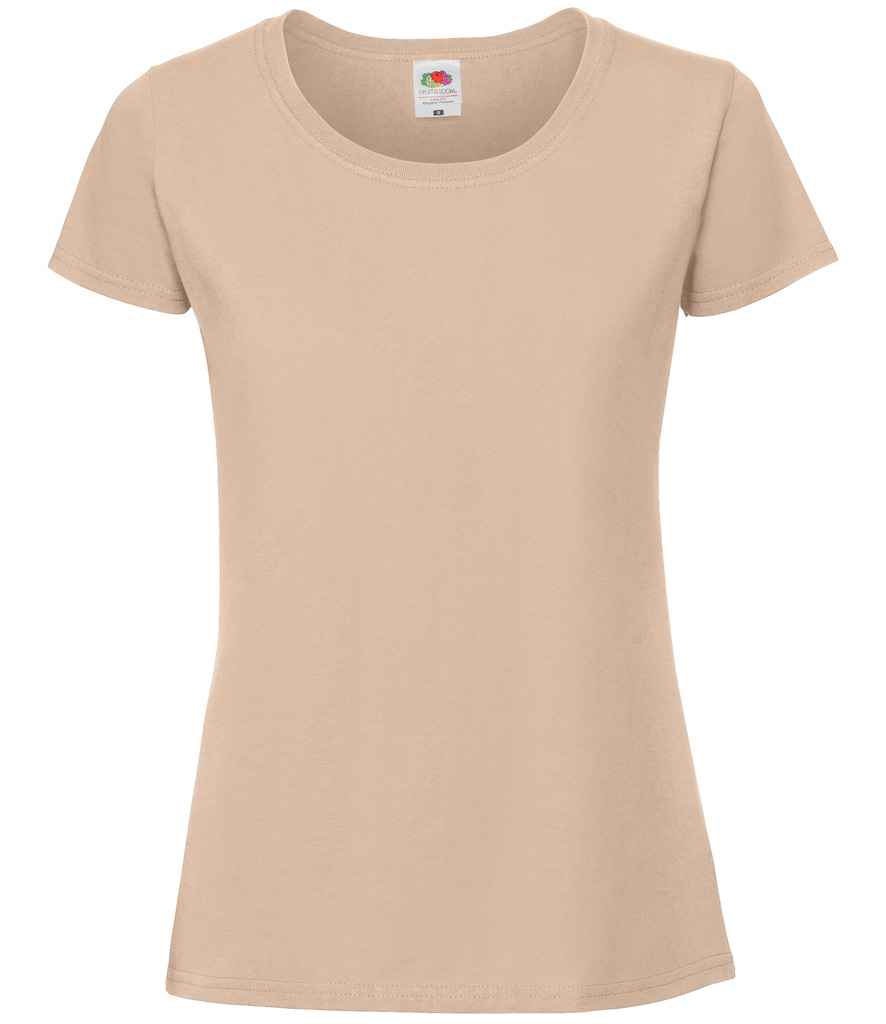 Fruit of the Loom Ladies Iconic 195 T-Shirt Desert Sand
