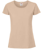 Fruit of the Loom Ladies Iconic 195 T-Shirt Desert Sand
