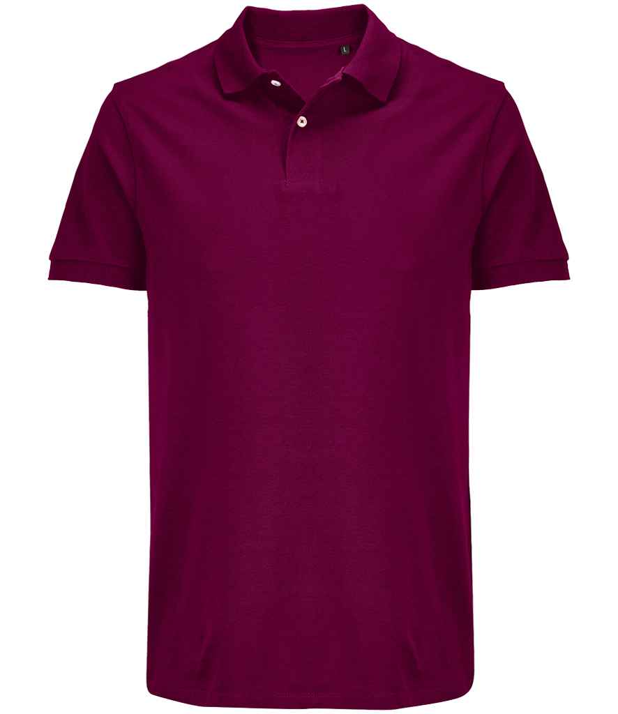 SOL'S Unisex Pacific Twin Piqué Polo Shirt Astral Purple