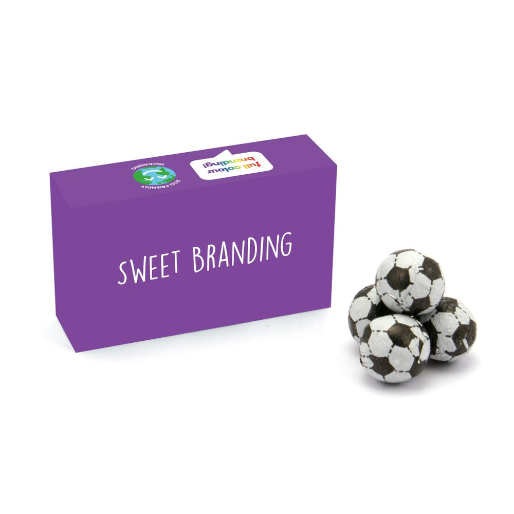 Eco Range, Eco Maxi Box, Chocolate Footballs, Bespoke