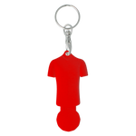 Football Shirt Shaped Trolley Coin Keyring