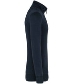 Kariban Zip Neck Sweatshirt Navy
