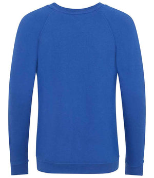 AWDis Academy Kids Raglan Sweatshirt Royal Blue