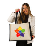 Keswick Jute & Canvas Bag