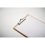 Branded A4 bamboo clipboard