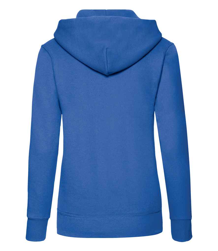 Fruit of the Loom Classic Lady Fit Hooded Sweatshirt Royal Blue