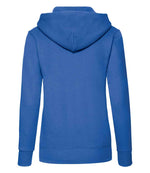 Fruit of the Loom Classic Lady Fit Hooded Sweatshirt Royal Blue