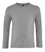 SOL'S Kids Imperial Long Sleeve T-Shirt Grey Marl