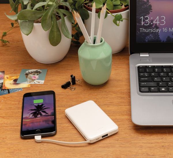 RCS recycled plastic 5.000 mAh powerbank