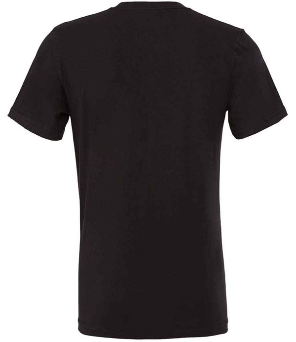 Canvas Unisex Crew Neck T-Shirt Vintage Black