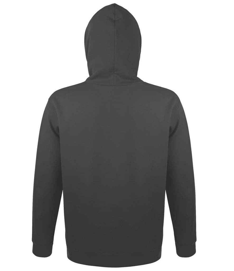 SOL'S Unisex Snake Hooded Sweatshirt Dark Grey
