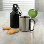 Branded Metal mug & carabiner handle