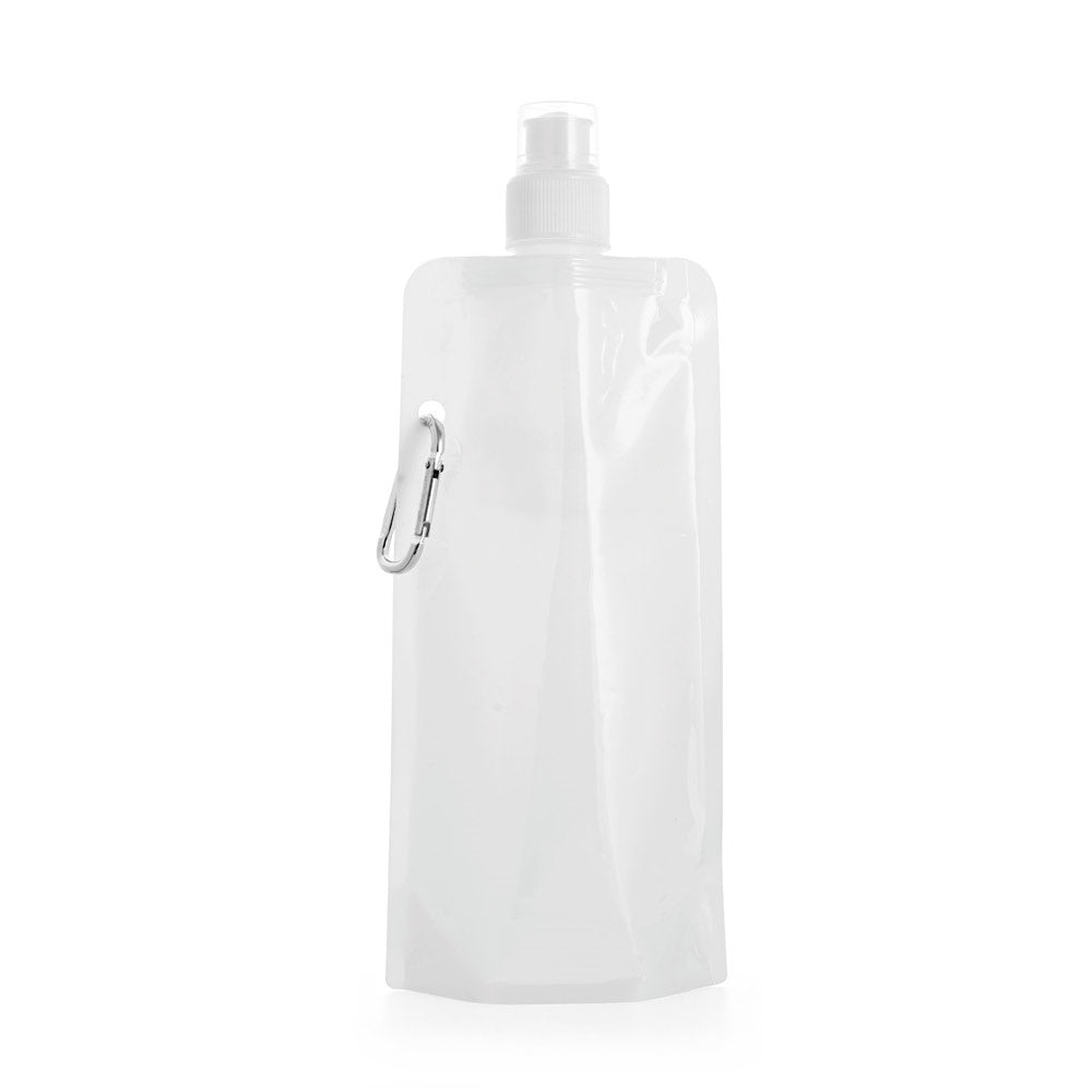 Kwill Foldable Sports Bottle with Carabiner Clip - 460ml