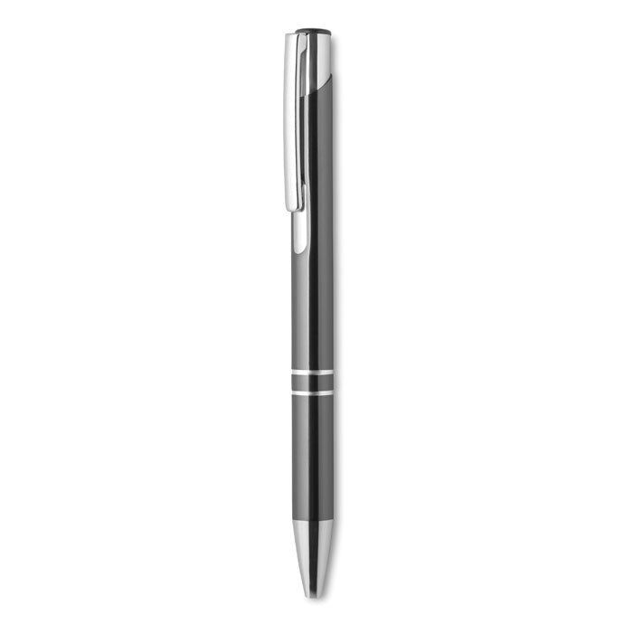 Push button pen with black ink | Branded Metal Pen