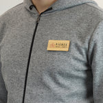 Branded Wooden Metal Badge