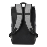 Branded Hoss 15.6" roll-up laptop backpack 12L