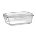 Branded Glass lunchbox & PP lid 900ml