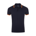 SOL'S Pasadena Tipped Cotton Piqué Polo Shirt