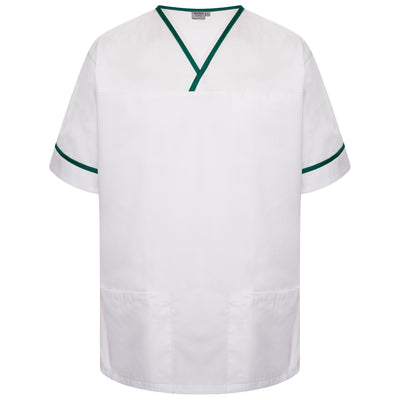 Behrens Contrast Trim Smart Scrub Top