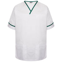 Behrens Contrast Trim Smart Scrub Top